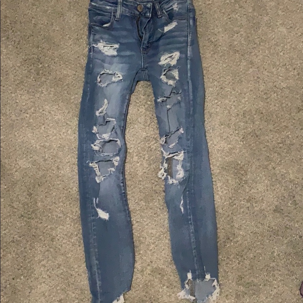 Ripped American Eagle jeans